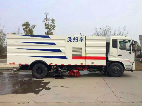 東風(fēng)天錦洗掃車價(jià)格大型路面清掃車 東風(fēng)天錦洗掃車價(jià)格大型路面清掃車